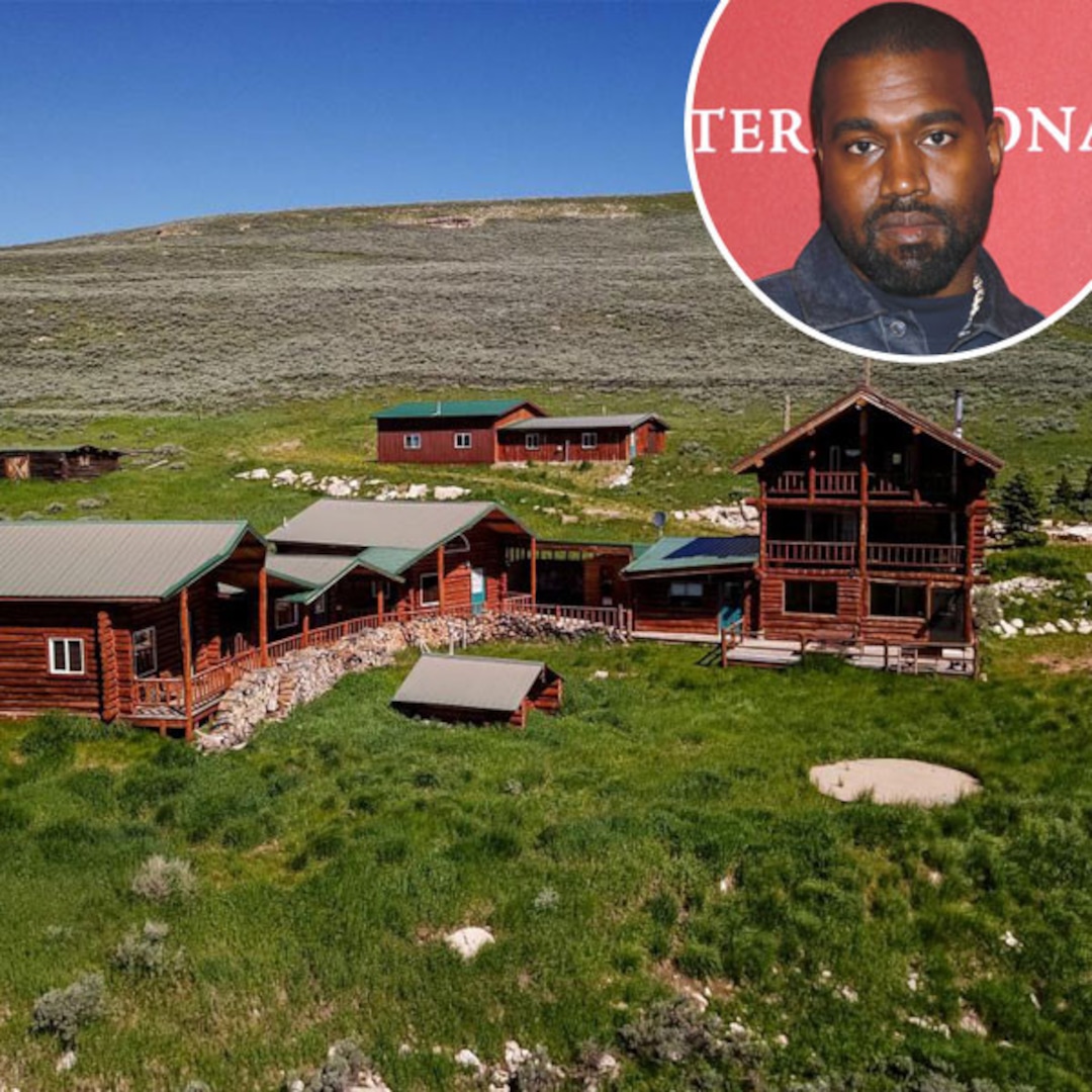Go Inside Kanye West S New 14 Million Wyoming Ranch E Online